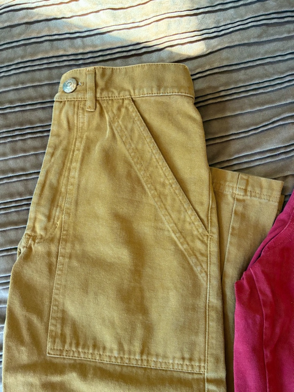 Big Bud Press Work Pants in Spicy Mustard XXS - Picture 2 of 8
